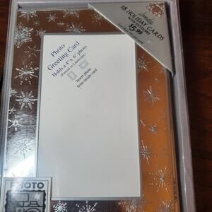 Christmas Greeting Cards -Photo 18 Count